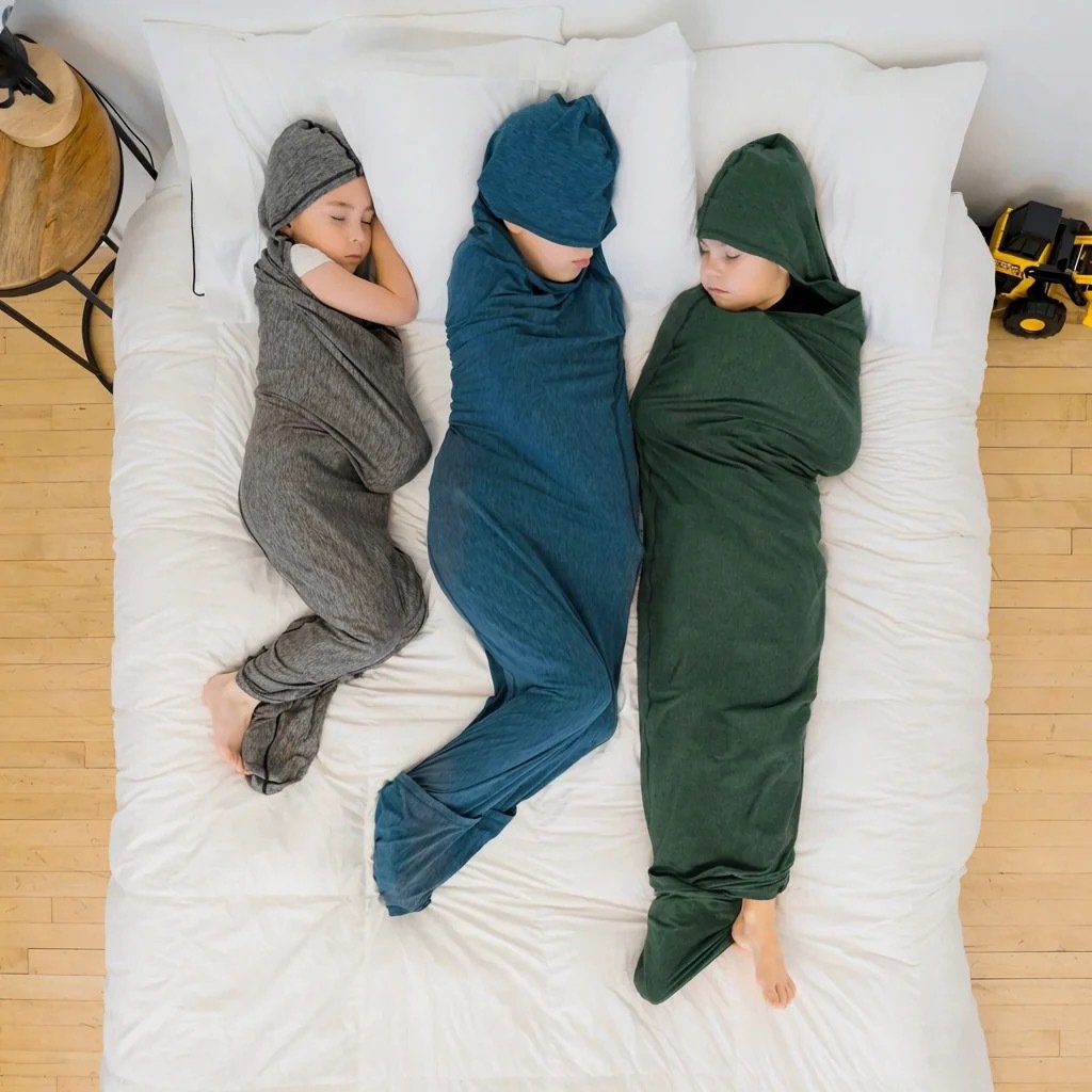 Cozy Kids' Sleeping Bag for Home Leisure