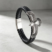 Eagle Leather Men's Bracelet