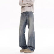 Casual Retro Distressed Denim Jeans