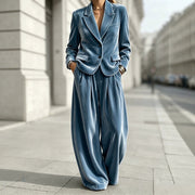 Winter Office Blazer Set for Women
