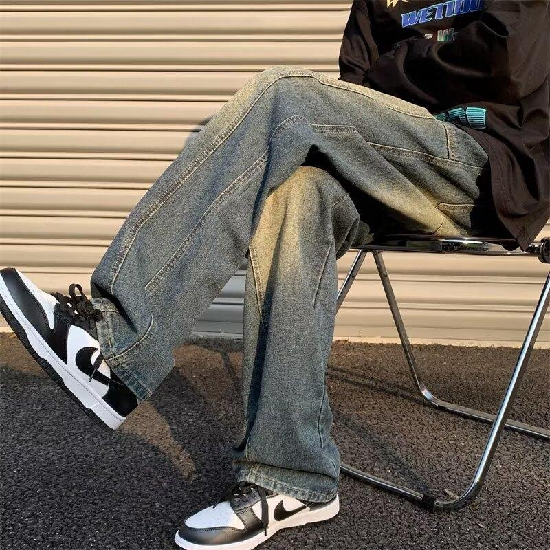 Men's Relaxed-Fit Denim Jeans for Everyday Wear