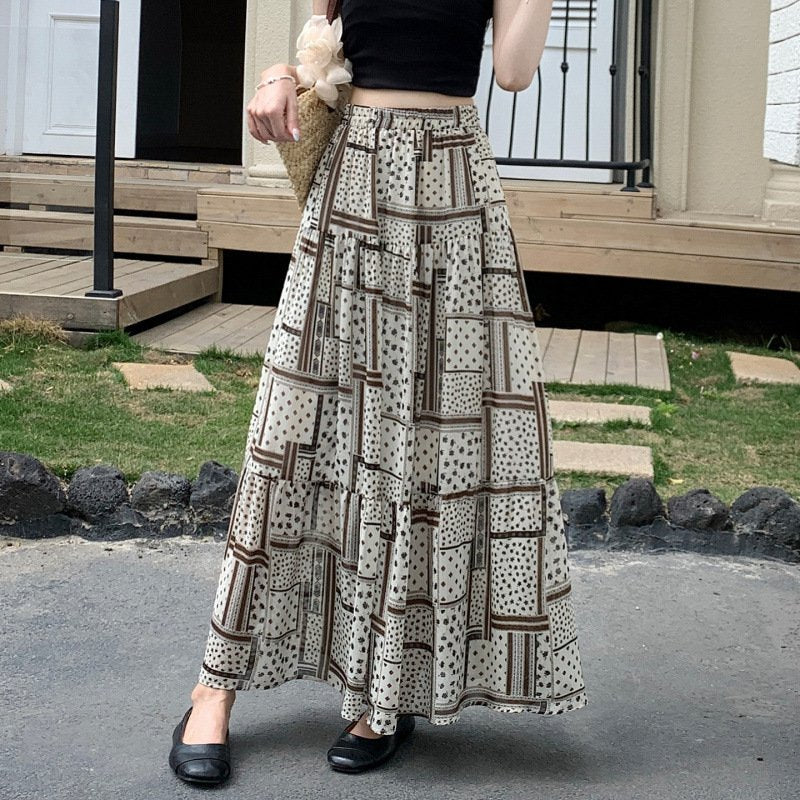 Leopard Print Midi Dress for Women