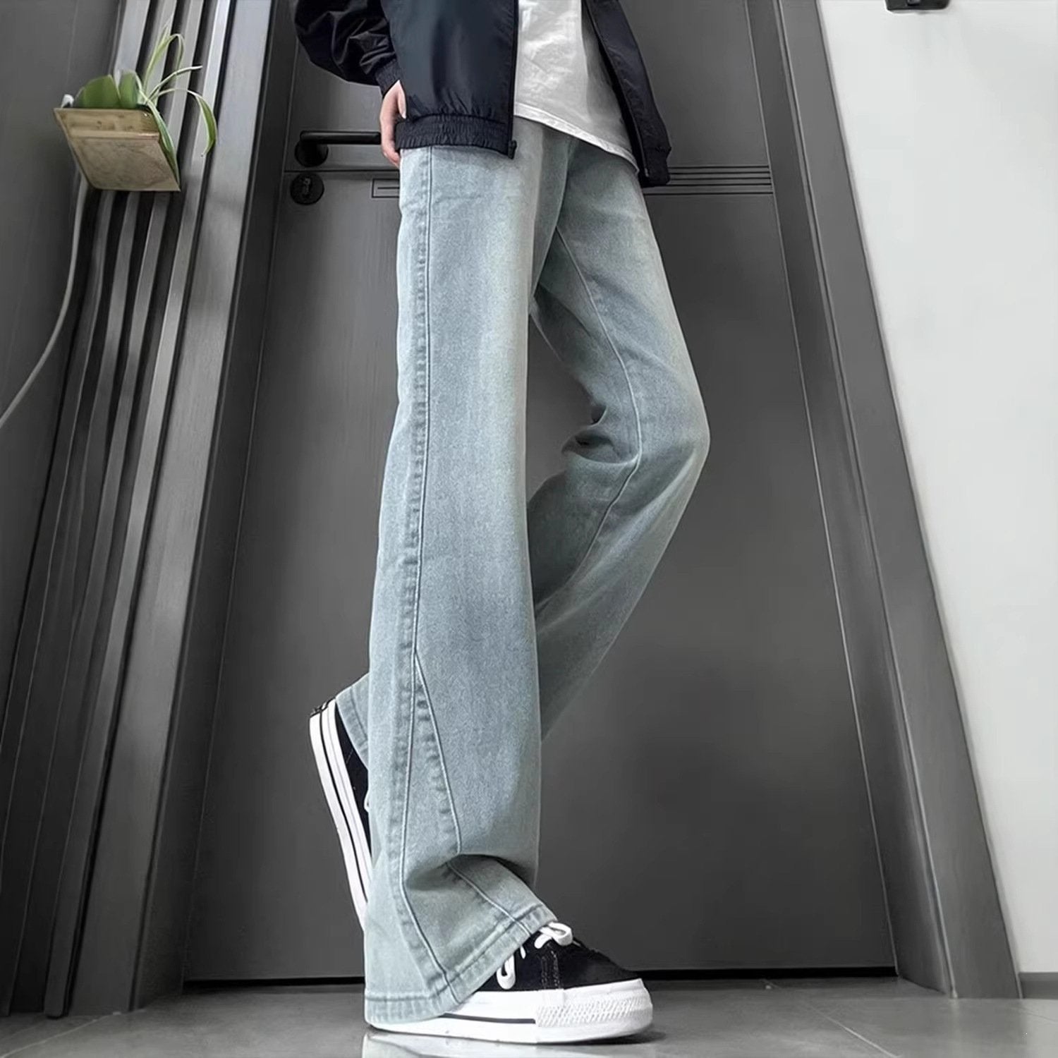 Versatile American-Style Loose-Fit Pants for Men