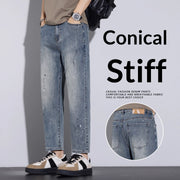 Vintage Tie-Dye Men's Summer Jeans