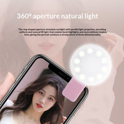 Portable Rechargeable Phone Clip Light