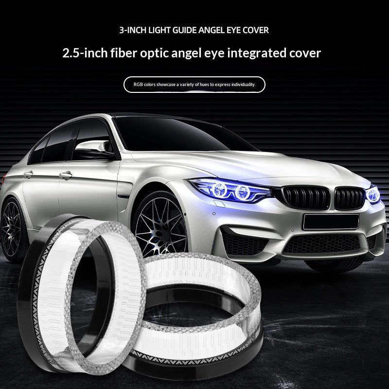 Enhance Night Driving with LED Headlight Decorations
