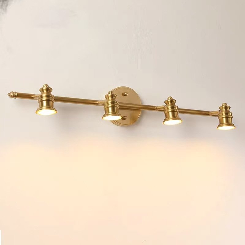 Vintage Copper Bathroom Light Fixtures