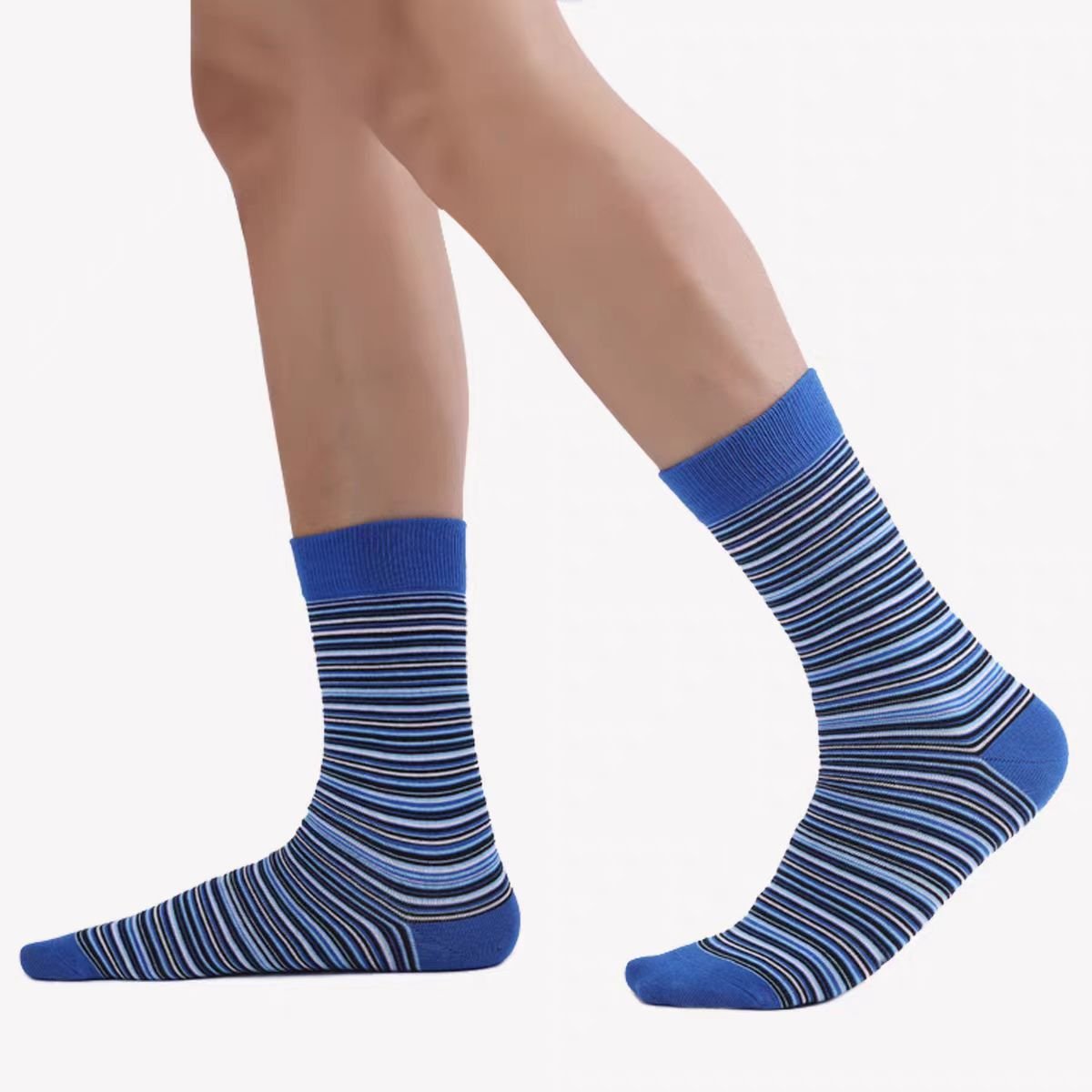 Men's Plus-Size Long Socks - Comfortable & Breathable