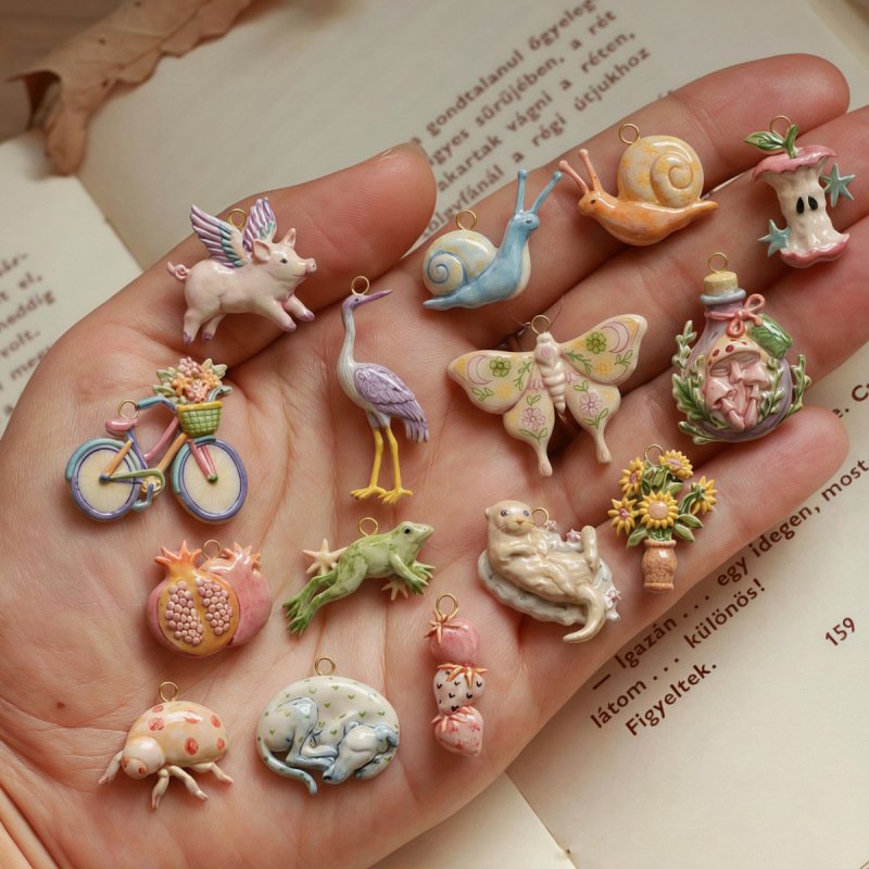 Cute Cartoon Animal Charms Pendant