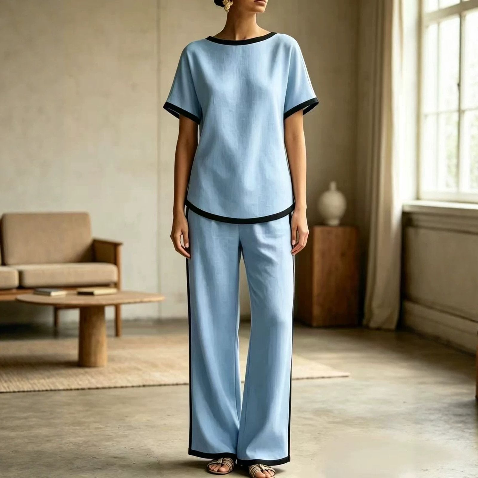 Elegant Commute Two-piece Set for Women