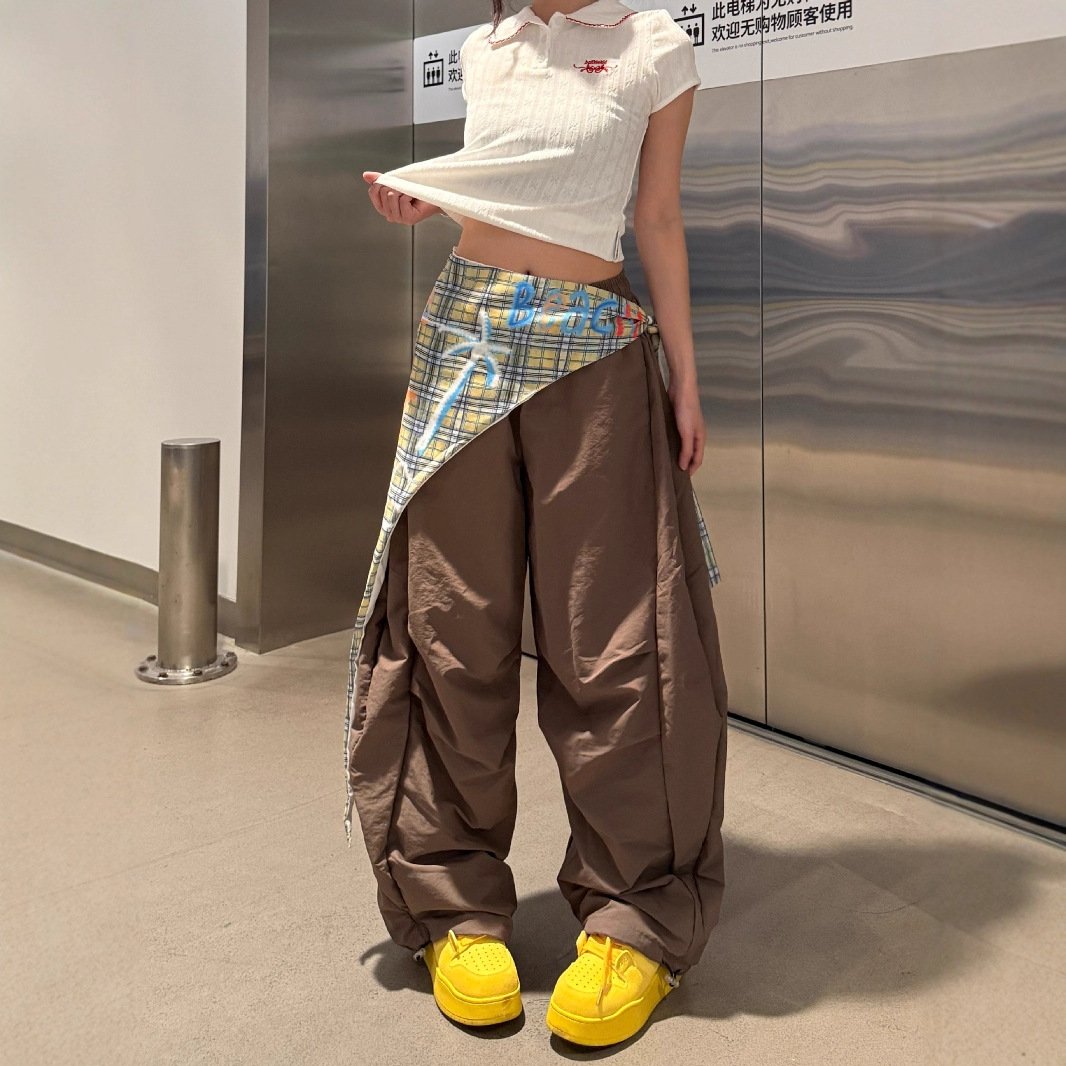 Retro Wide-Leg Pants for Women - Loose Fit, Trendy Style