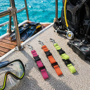 Dive with Ease: Adjustable BCD Holder for Mask Snorkel Fins