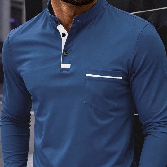 Lightweight Men's Polo Shirt for Casual Wear