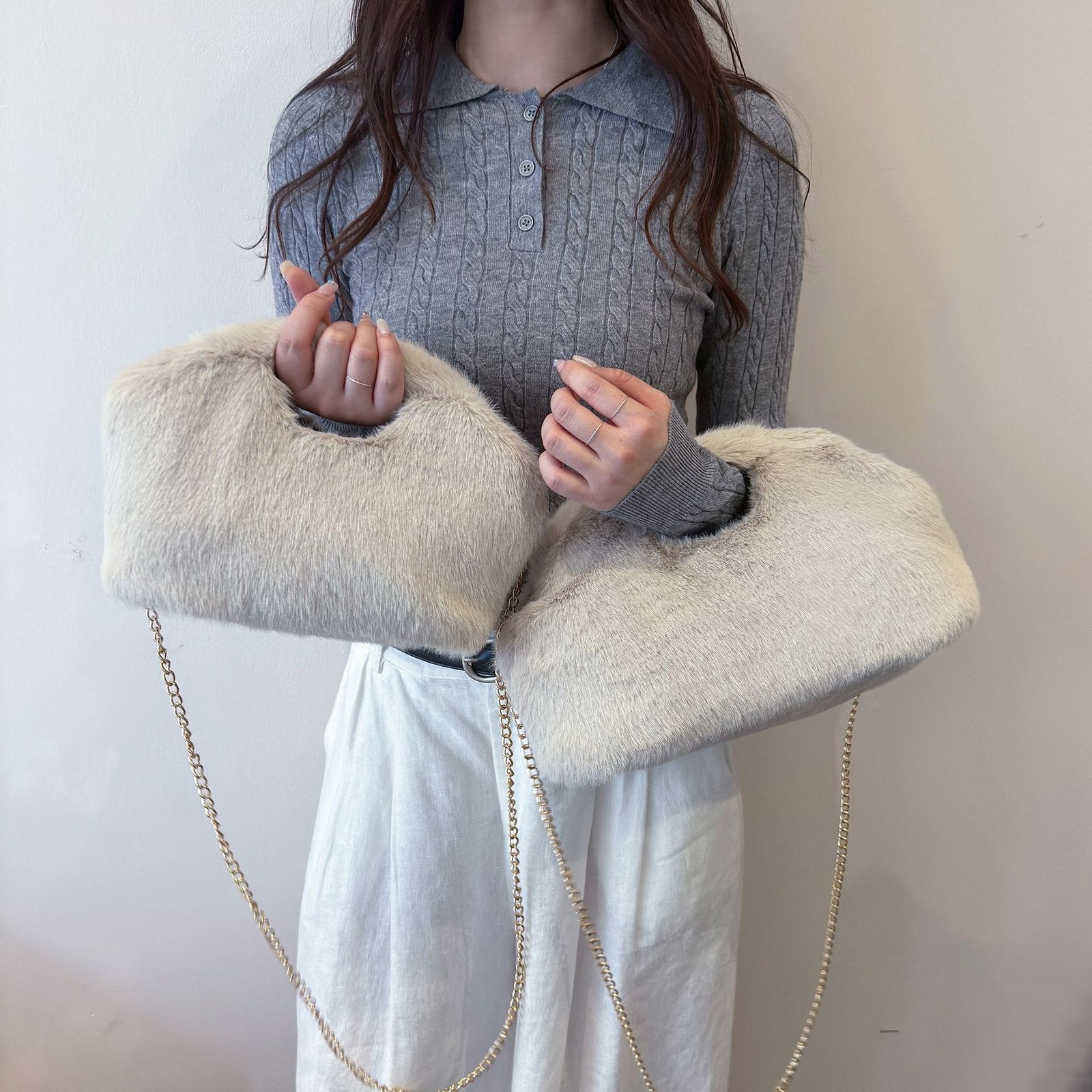 Chain Crossbody Clutch Handbag for Women
