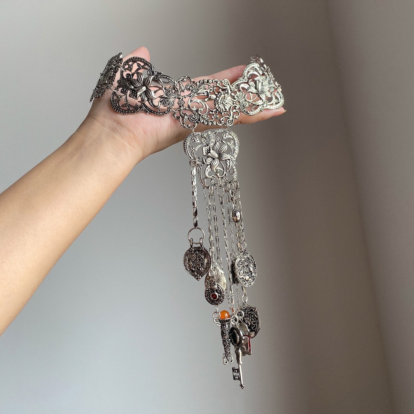 Add a Free-Spirited Touch with Metal Tassel Necklace