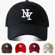 Adjustable Baseball Cap with Lettering - Sun Protection for Men