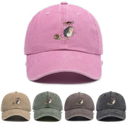Vintage Cartoon Baseball Cap for Men & Women - Washed Out Print
