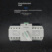 Dual Power Source Transfer Switch for Automatic Backup