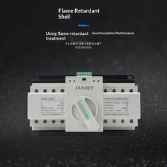 Dual Power Source Transfer Switch for Automatic Backup
