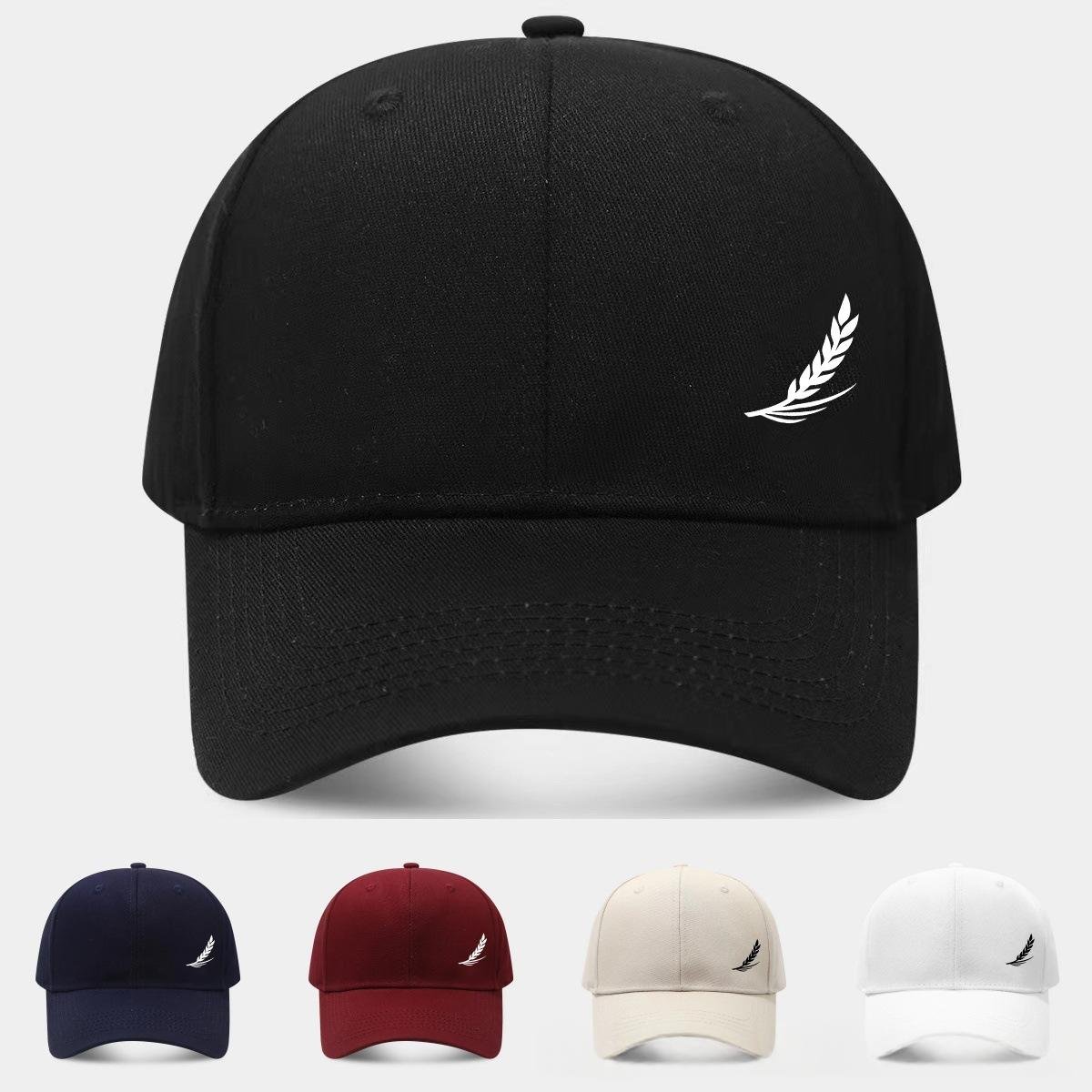 Outdoor Casual Baseball Cap with Wheat-ear Print