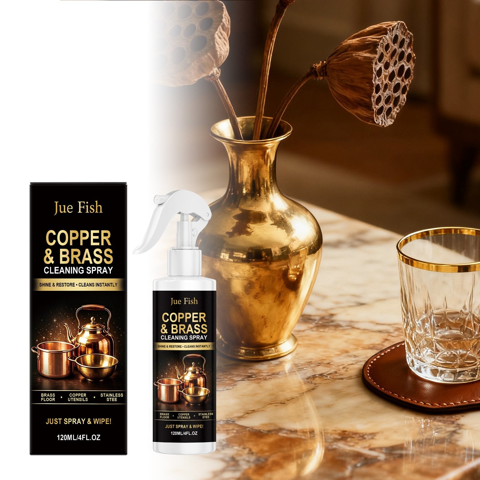 Copper Shine Enhancer & Oxide Remover Spray, 120ml