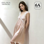 Summer New Silk French-style Princess Dress