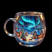 Elegant Glass Water Cup for Hot & Cold Beverages