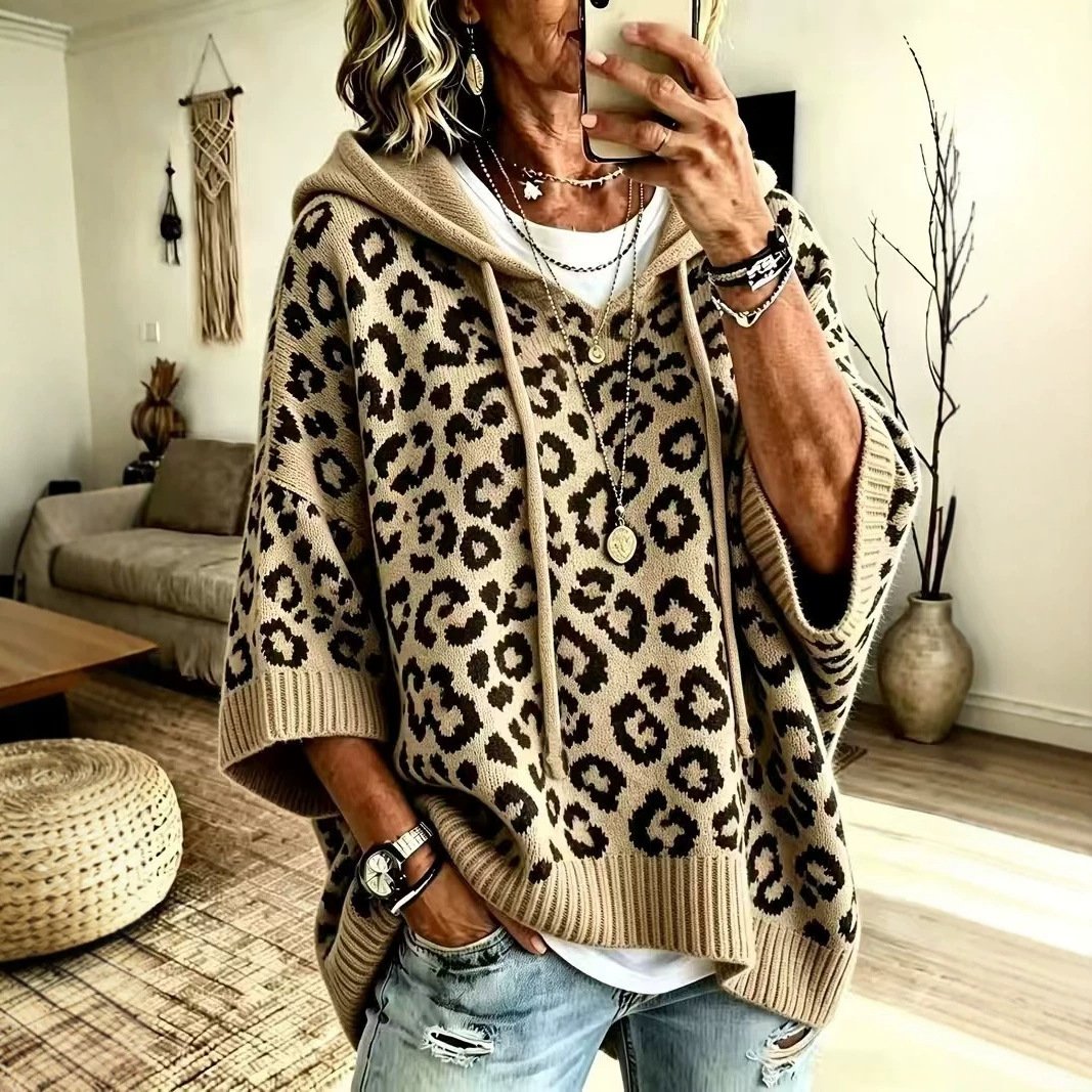 Cozy Leopard Sweater