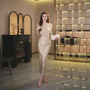 Women's High-end Elegant Goddess-style Dress