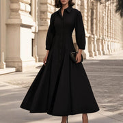 Fashionable and Elegant Long-sleeve Suit-style Dress