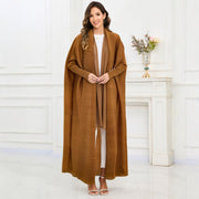 Womens Casual Cloak Long-length Versatile Coat