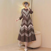 Womens French-style Artistic Vintage Dress
