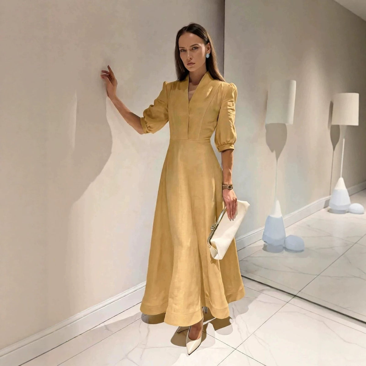 Elegant and Graceful Women's Dress for Self-cultivation