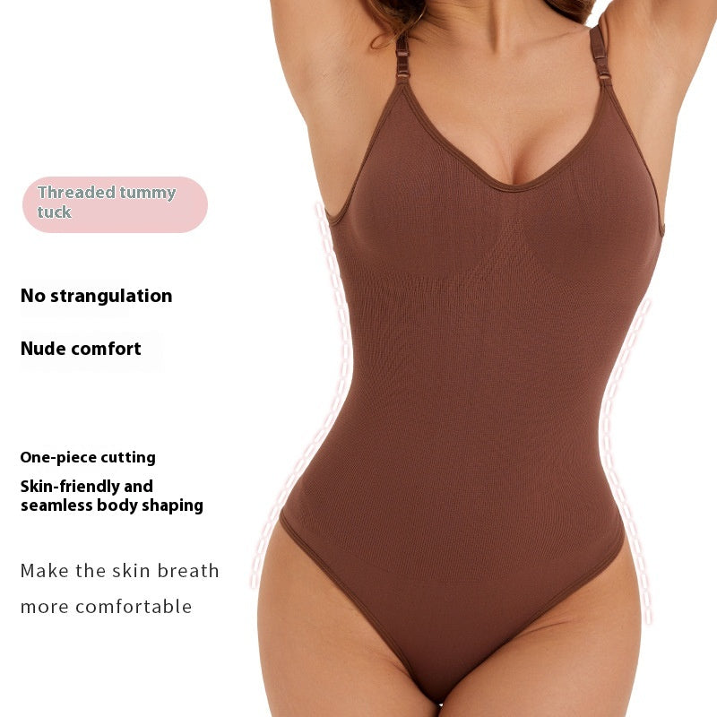 Seamless Body Shaping One-Piece Corset Sling