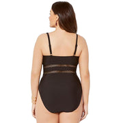 Cutout oversized bikini