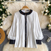 Breathable Long‑Sleeve Floral Tee – Cozy, Lightweight & Stylish