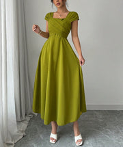 Women's Summer Slimming Waist-slimming Hepburn-style Dress