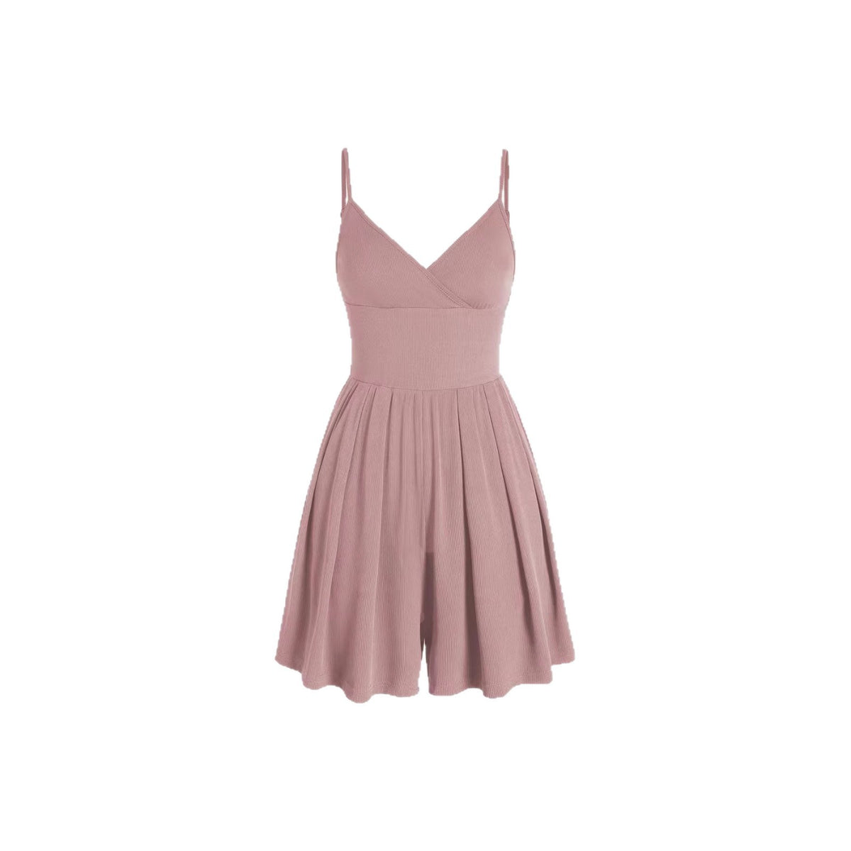 Women's High-Waisted Casual Jumpsuit