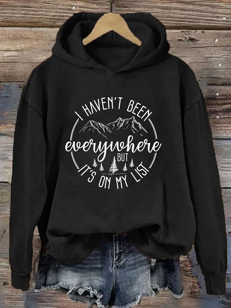 Women's 3D Printed Casual Hooded Sweatshirt