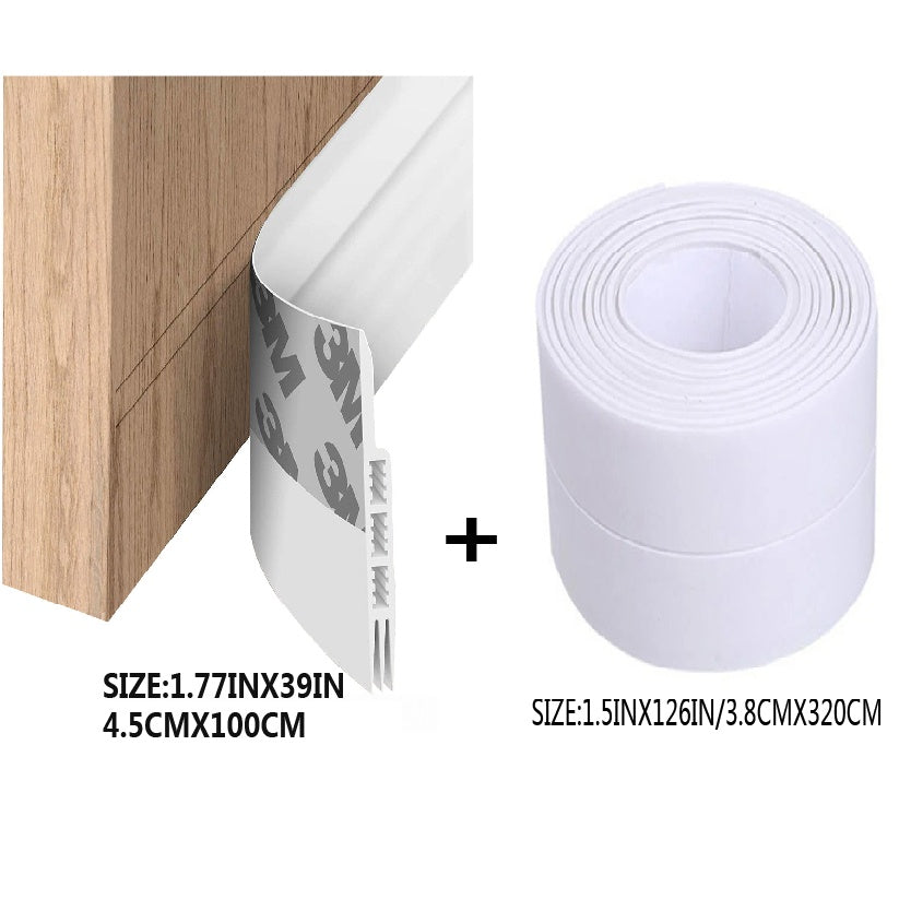 Weatherproofing Weatherproofing | Draft Stopper for Doors | Bottom Sweep for Exterior And Interior Doors | Noise And Dust Insulation Blocker for Garage Windows