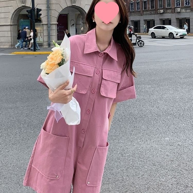Stylish Slimming Casual One-Piece Romper