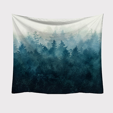 Forest Print Tapestry