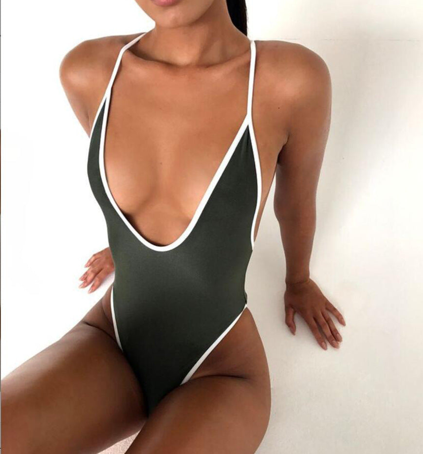 Multicolor bikini swimsuit