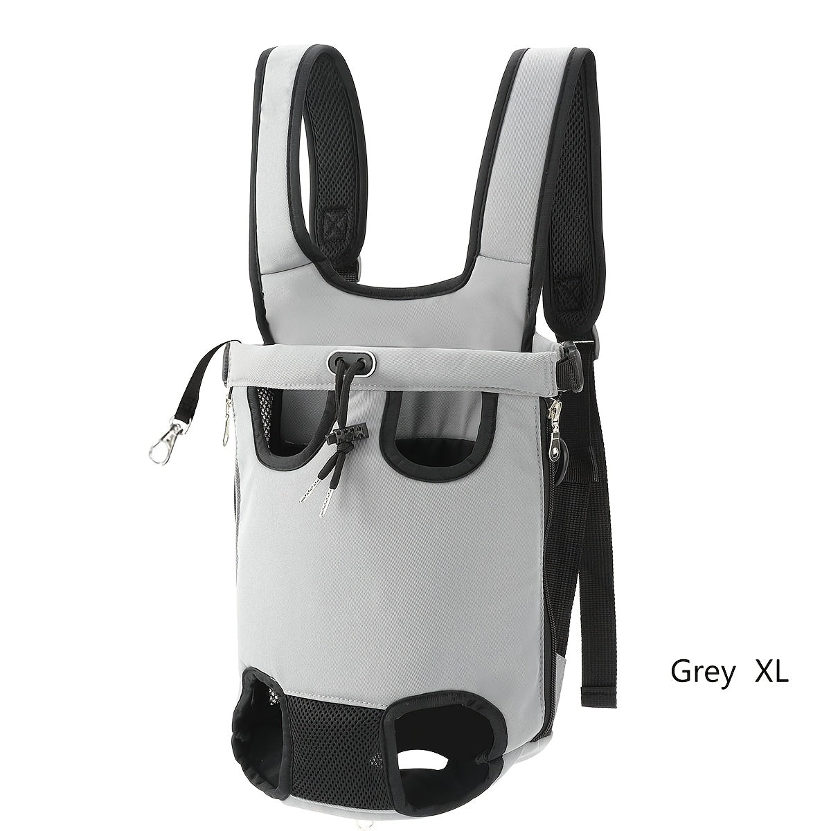 Pet Travel Backpack with Front Harness, Adjustable Multi‑Gear, Ultra‑Breathable Mesh and Lightweight Durable Design