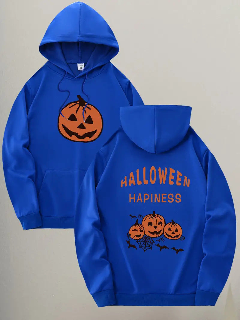 Boho Ethnic Print Loose Fall Winter Hoodie