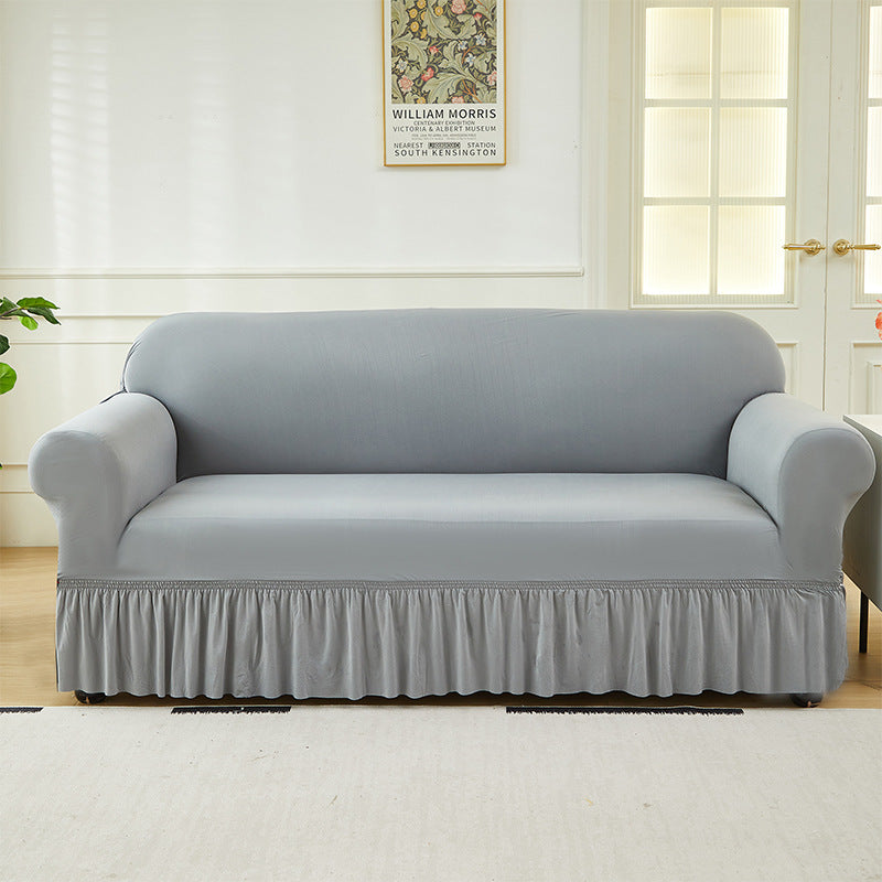 All-inclusive Four-season Fully Covering Elastic Milk Silk Sofa Cover