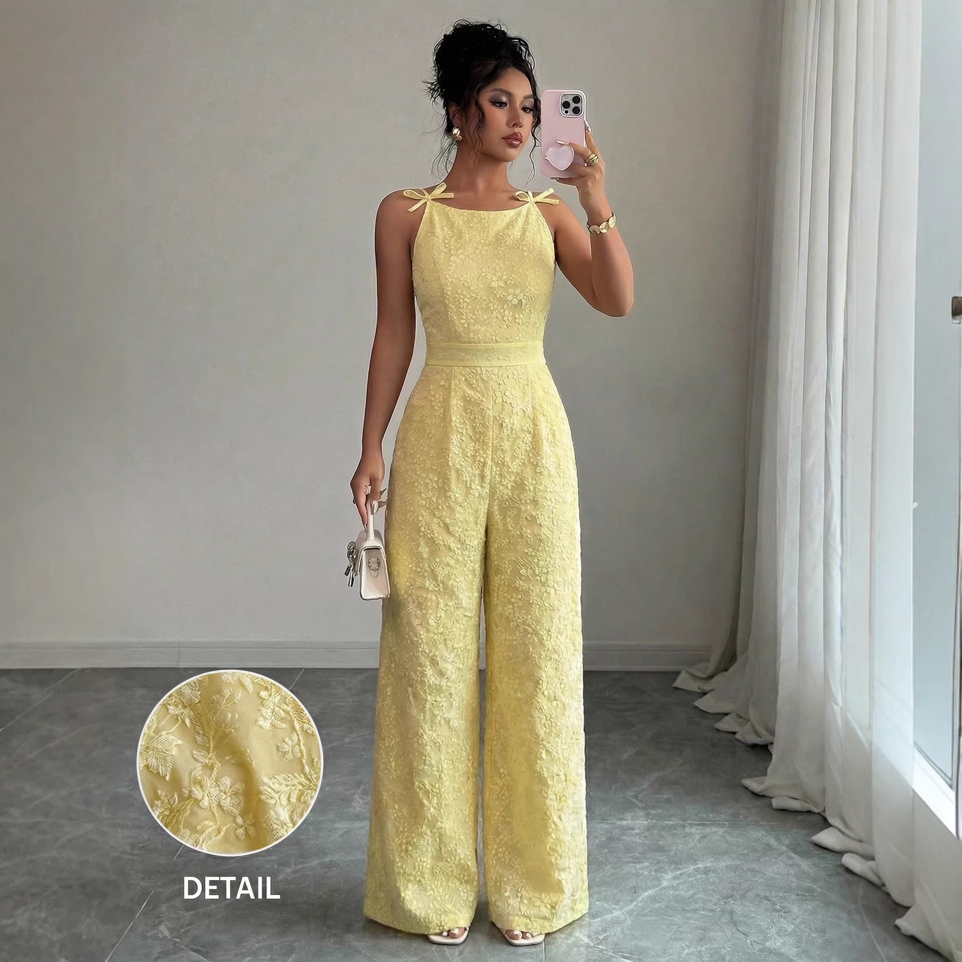 Elegant Off-Shoulder Wide-Leg Jumpsuit