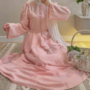 Womens Flared A-line Skirt Set