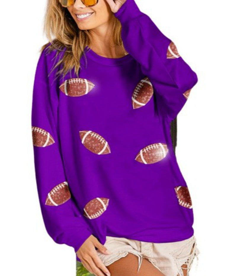 Cozy Women's Casual Rugby Sweater – Stylish Pullover