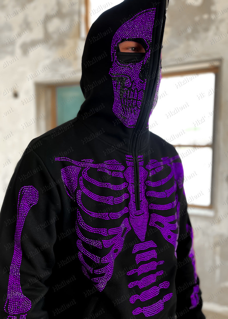 Personalized Graphic Embroidered Loose Pullover Hoodie